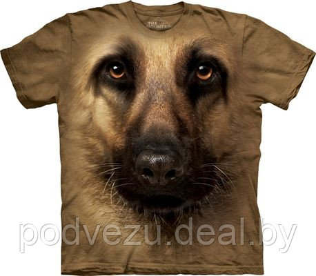 Футболка German Shepherd Face (103258) - фото 1 - id-p4860001