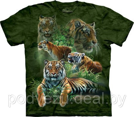 Футболка Jungle Tigers (103301) - фото 1 - id-p4860010