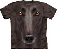 Футболка Black Greyhound Face (103555)