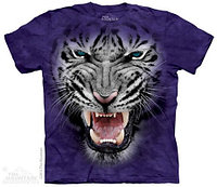 Футболка The Mountain Raging BF White Tiger (103764)