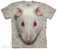 Футболка Big Face White Rat (103678)