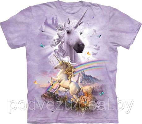 Футболка Double Rainbow Unicorn (108269) - фото 1 - id-p4860219