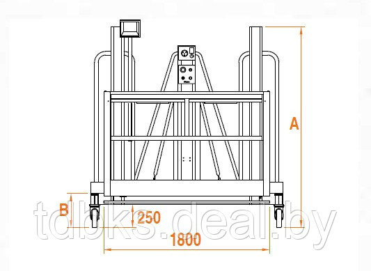 Подъемник телескопический BKS ELEVAH 400 XL - фото 7 - id-p7264624