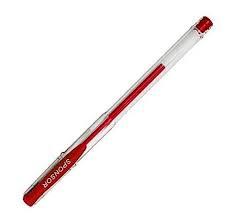 Ручка гелевая красная Sponsor 0,5мм - фото 1 - id-p118814902