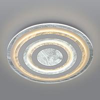 Потолочный светодиодный светильник с пультом управления 90209/1 белый Freeze