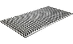 Решетка Step Pro 490х740 - стальная ячеистая оцинкованная