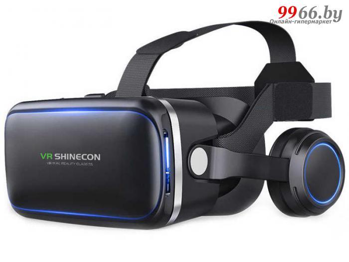 Очки виртуальной реальности для смартфона Veila VR Shinecon с наушниками 3383 виар шлем 3D