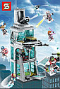 Конструктор Эра Альтрона: Башня Мстителей, SY 1349, аналог Лего 76038, фото 4