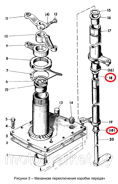 vtulka  05-2409018 motobloka MTZ motomarket.by