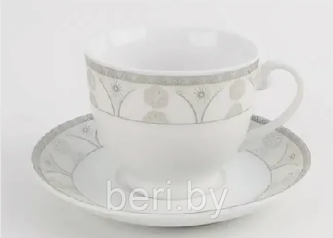 BK-6866 Чайный сервиз Bekker, 12 предметов, набор кружек с тарелками - фото 1 - id-p118832019