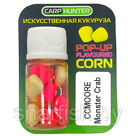 Плавающая силиконовая кукуруза pop-up CarpHunter в дипе CCMoore Monster Crab (Монстр Краб) 10шт.