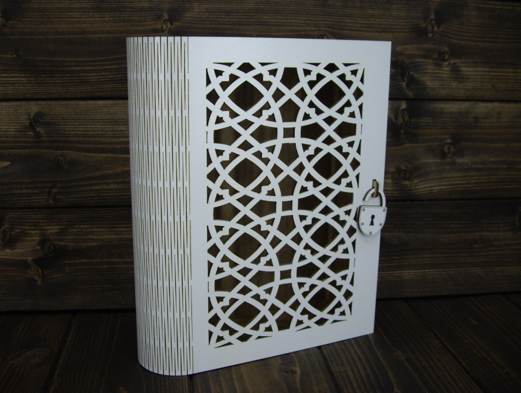 Книга-шкатулка №7 "Арабская сказка" цвет: белый - фото 2 - id-p118861405