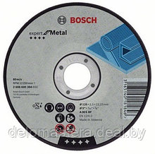 Отрезной круг, прямой, Expert for Metal Bosch Professional 180х3,0х22мм д/мет  (2608600321)