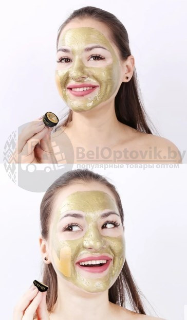 Золотая коллагеновая магнитная маска для лица Dr. Rashel в подарочной упаковке, 80g (глубокая очистка, против - фото 5 - id-p118861716