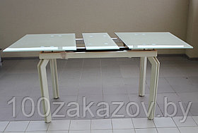 Обеденный стол трансформер AD33-1. Стол кухонный раскладной