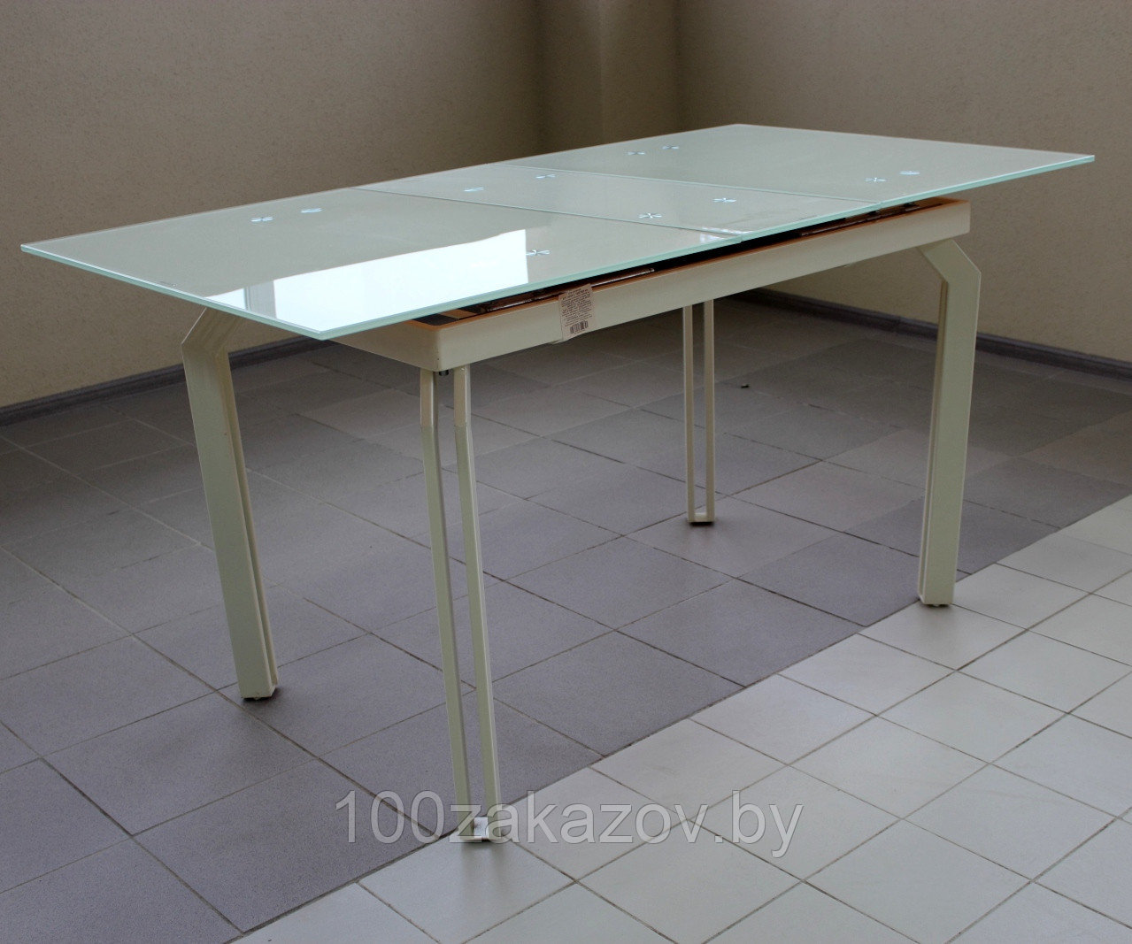 Обеденный стол трансформер AD33-1. Стол кухонный раскладной (800*1200) - фото 3 - id-p7278015