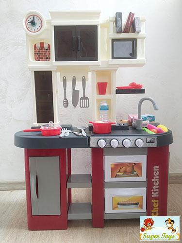 Кухня детская 84 см звуковая с холодильником и циркуляцией воды Kitchen Chef 922-103 - фото 3 - id-p118875834