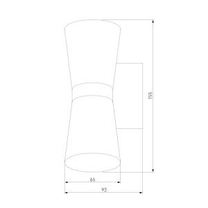 Настенный светильник ELEKTROSTANDARD VIARE MRL LED 1003 - фото 4 - id-p118880141