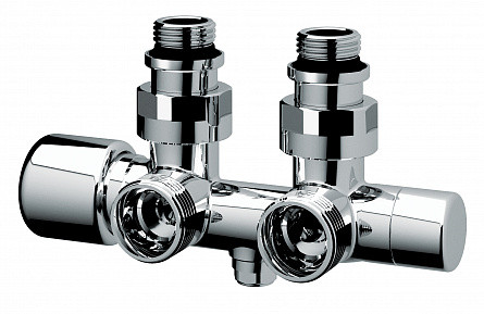 FAR 0263 TopFAR Н-образные узлы для 1-х/2-х трубных систем с термостатическим клапаном, 3/4EU 1/2НР