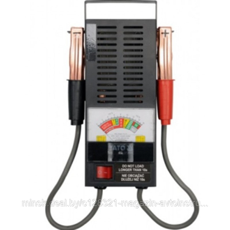 Тестер аккумуляторных батарей аналоговый (6V-12V, 100А) Forsage F-8310