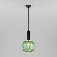 Подвесной светильник со стеклянным плафоном 50182/1 зеленый Bravo
