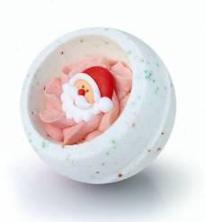 Десерт-шарик для ванн комбинированный Дед мороз, 140 гр. (Берегиня)