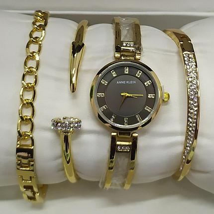 Набор ANNE CLEIN часы + 3 браслета, фото 2