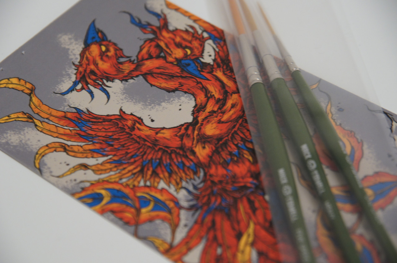 Набор кистей для пинстрайпинга (Pinstriping) Mack Tidwell Brushes (3шт.)