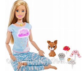 Набор игровой Mattel Барби Barbie Йога GNK01