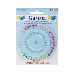 Иглы для закалывания  P-040  в блистере 40 шт. сталь