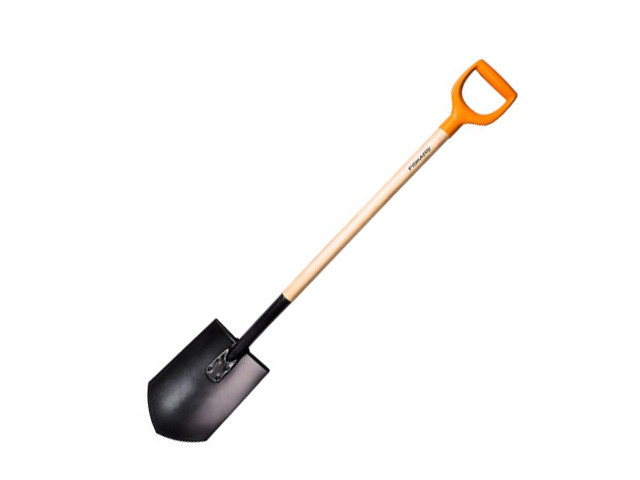 Лопата штыковая с деревянным черенком FISKARS (1026660) - фото 1 - id-p118940966