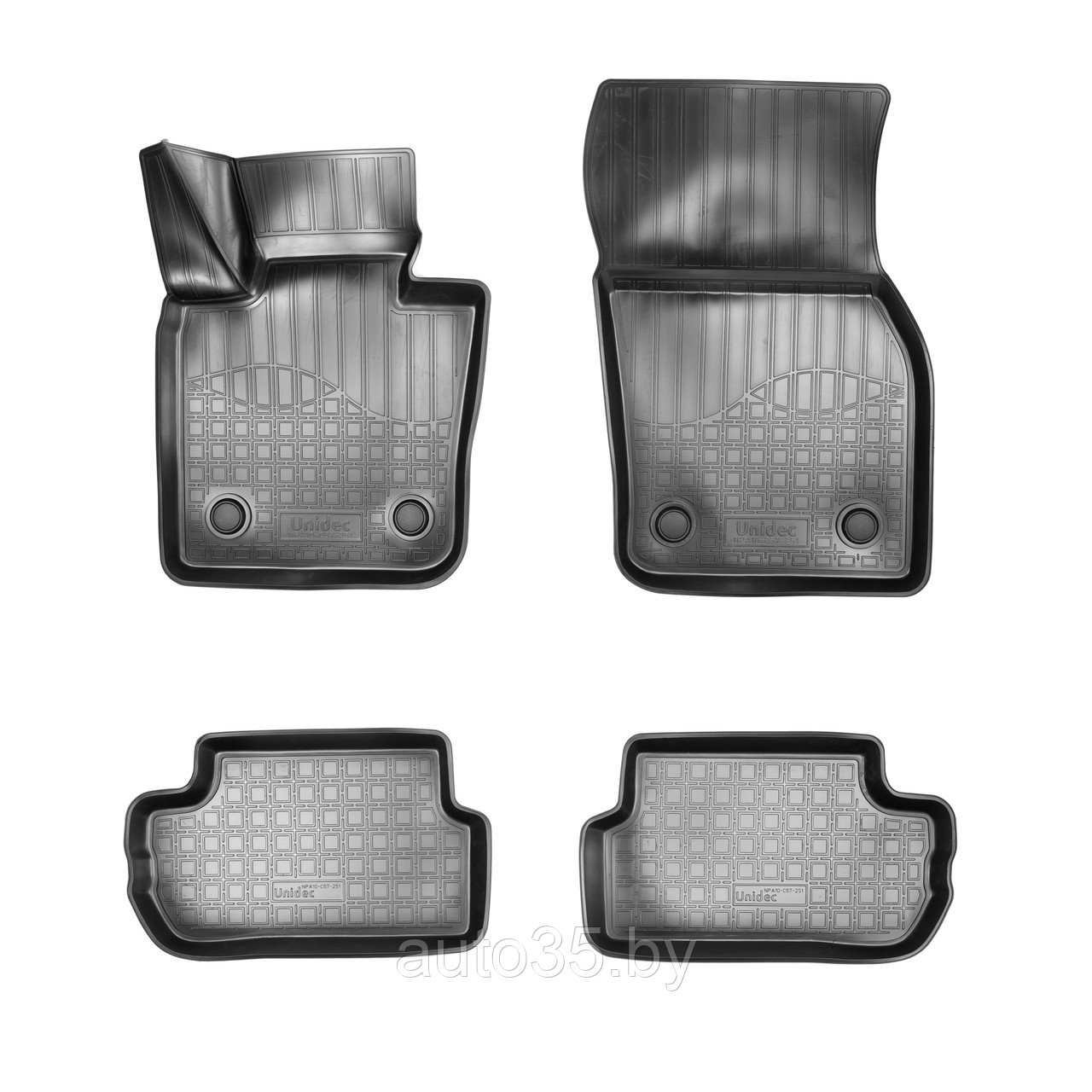 Коврики салонные для Mini Hatch (F56) 3D (3 дв.) (2014) - фото 1 - id-p118941348