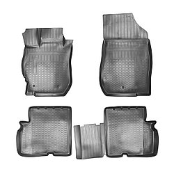 Коврики салонные для Nissan Almera (2013) (RU(G11)) 3D