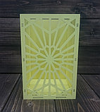 Короб декоративный "Солнце" р-ры 130*130*200, цвет: желтый, фото 4