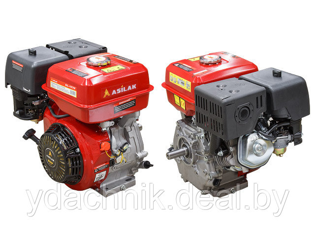 Двигатель бензиновый ASILAK SL-177F-D25 - фото 1 - id-p118949647