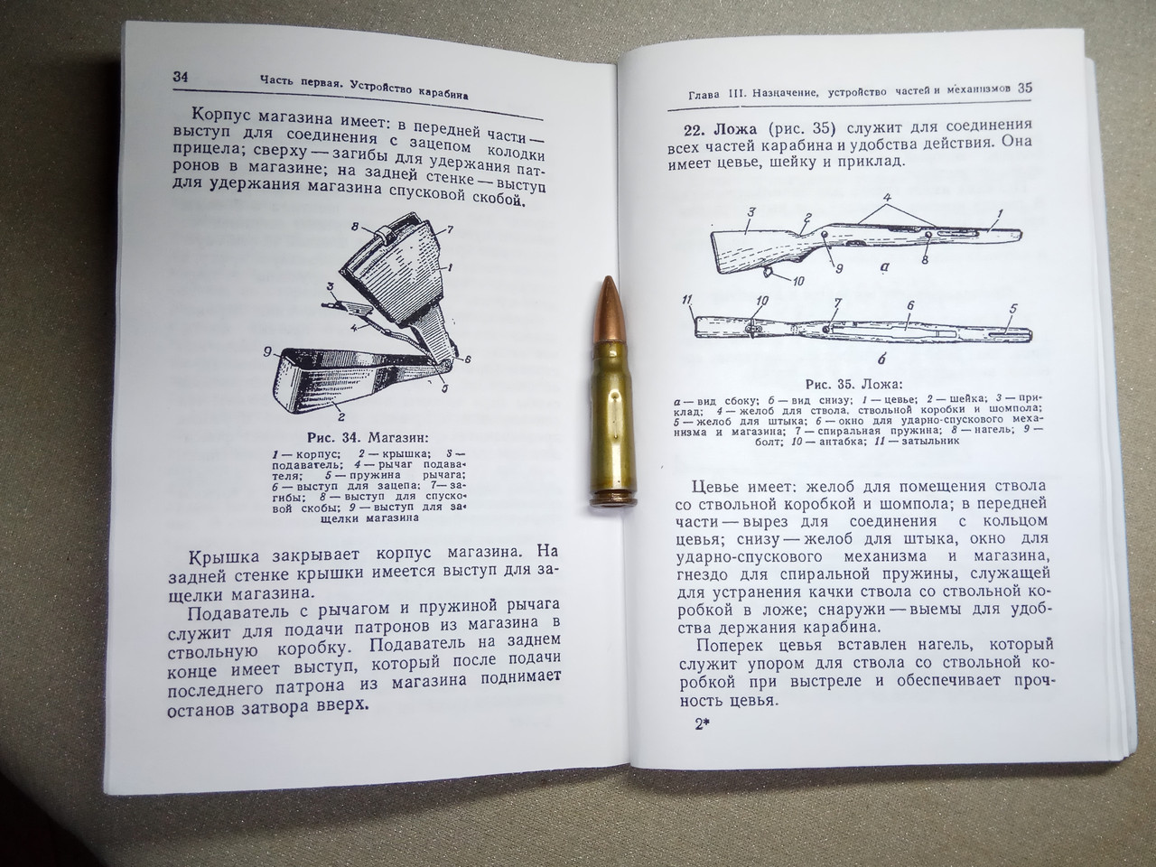 Книга «Наставление по стрелковому делу 7.62-мм самозарядный карабин Симонова СКС (Репродукция)» - фото 2 - id-p118954707