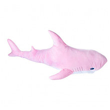 Мягкая игрушка "Акула", 98 см, розовая