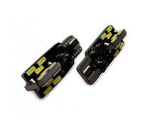 Светодиодная лампочка C025 T10 (W2.1x9.5D)CANBUS 24SMD 4014,блистер 2 шт. (белый)