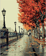 Картина по номерам Осенняя прогулка (PC4050002)