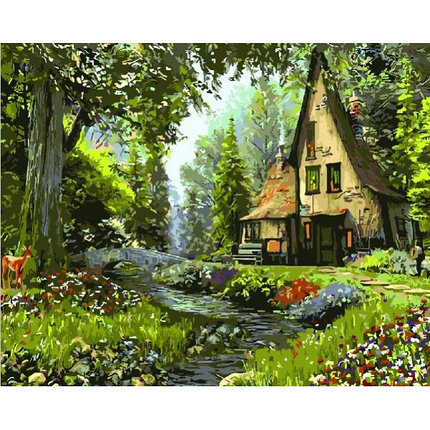 Картина по номерам Домик лесника (PC4050286), фото 2