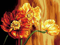 Картина по номерам Знойные цветы (PC3040065)