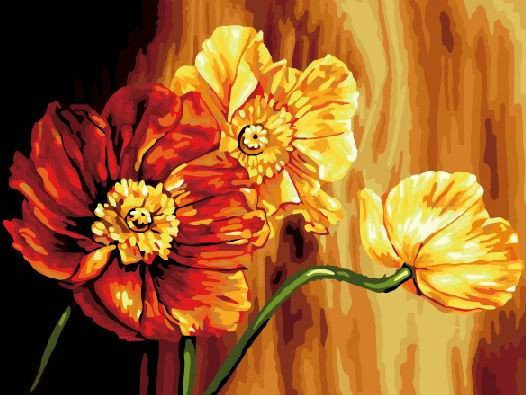 Картина по номерам Знойные цветы (PC3040065), фото 2