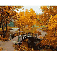 Картина по номерам В парке осенью (PC4050254)