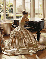 Картина по номерам Девушка у рояля (PC4050434)