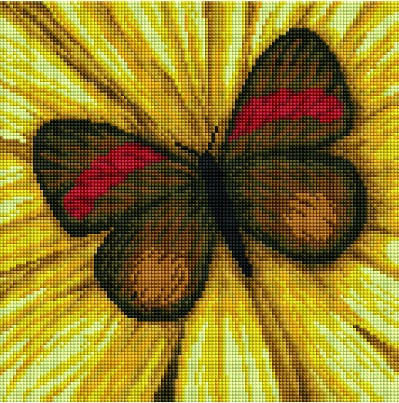 Картина стразами "Бабочка" (PD3030005)