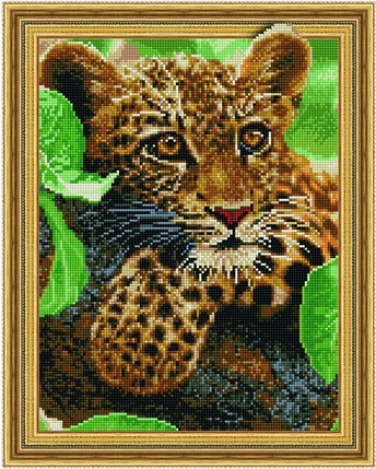 5D алмазная живопись "Красавец ягуар" (5PD4050025), фото 2
