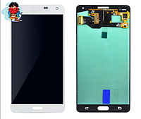 Экран для Samsung Galaxy A7 (A700F) с тачскрином, цвет: золотой, оригинальный