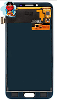 Экран для Samsung Galaxy J4 2018 (J400H) с тачскрином, цвет: черный оригинальный