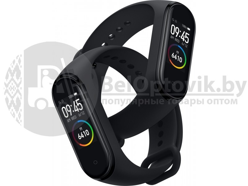 NEW Фитнес - браслет Mi Smart Band 4 Черный (в белом бумажном кейсе) - фото 3 - id-p118969010