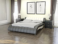Кровать интерьерная Стефани с металлокаркасом 1400 экокожа - ТД БРАВОмебель